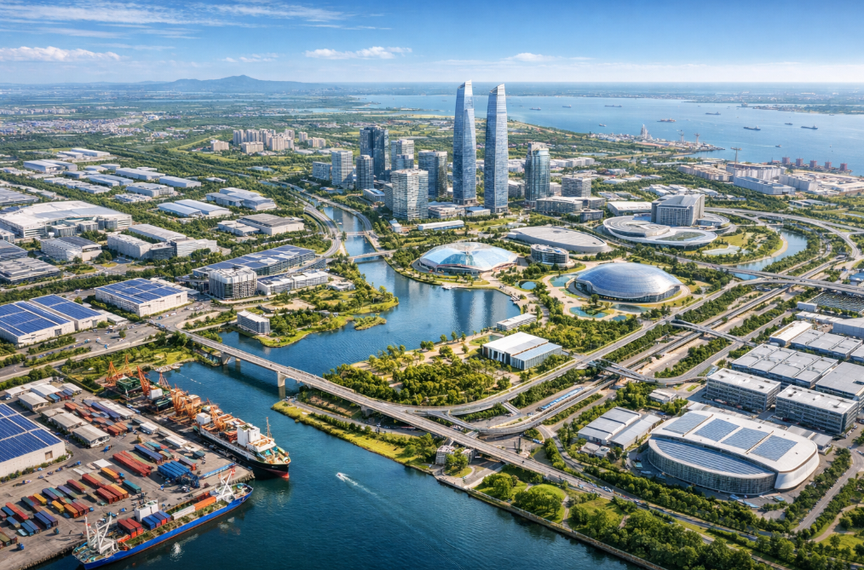 Khu kinh tế chuyên biệt Hải Phòng. Ảnh minh họa