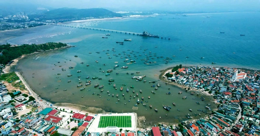 Khu kinh tế Nghi Sơn. Ảnh minh họa Khu kinh tế Nghi Sơn. Ảnh minh họa