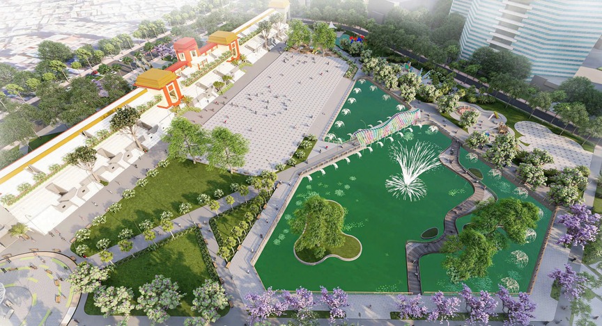 Sắp hoàn thành 5 tuyến đường qua trường đua ngựa lâu đời nhất Việt Nam, từng lớn nhất Đông Nam Á- Ảnh 7. Sắp hoàn thành 5 tuyến đường qua trường đua ngựa lâu đời nhất Việt Nam, từng lớn nhất Đông Nam Á- Ảnh 7.