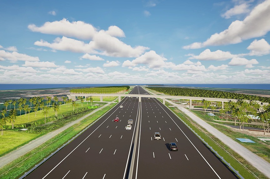 Đẩy nhanh tiến độ giải phóng mặt bằng để mở rộng tuyến cao tốc 36.000 tỷ đông đúc nhất miền Tây có 'bóng dáng' Đèo Cả- Ảnh 2.