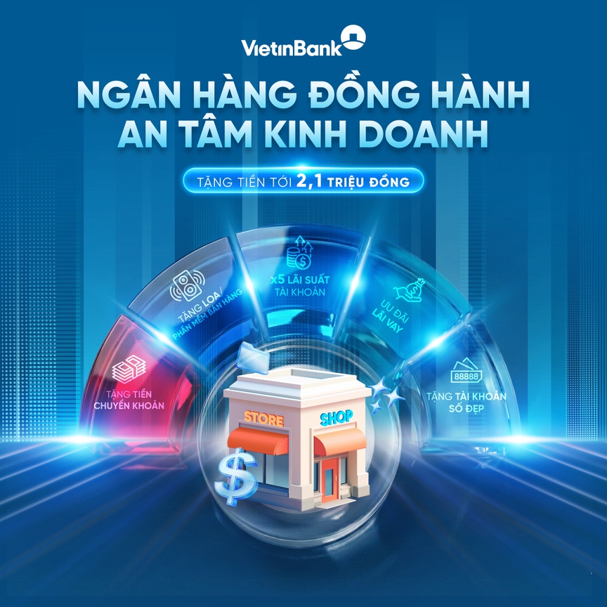 VietinBank tặng tới 2,1 triệu đồng cho hộ/cá nhân kinh doanh trong năm 2026- Ảnh 1.