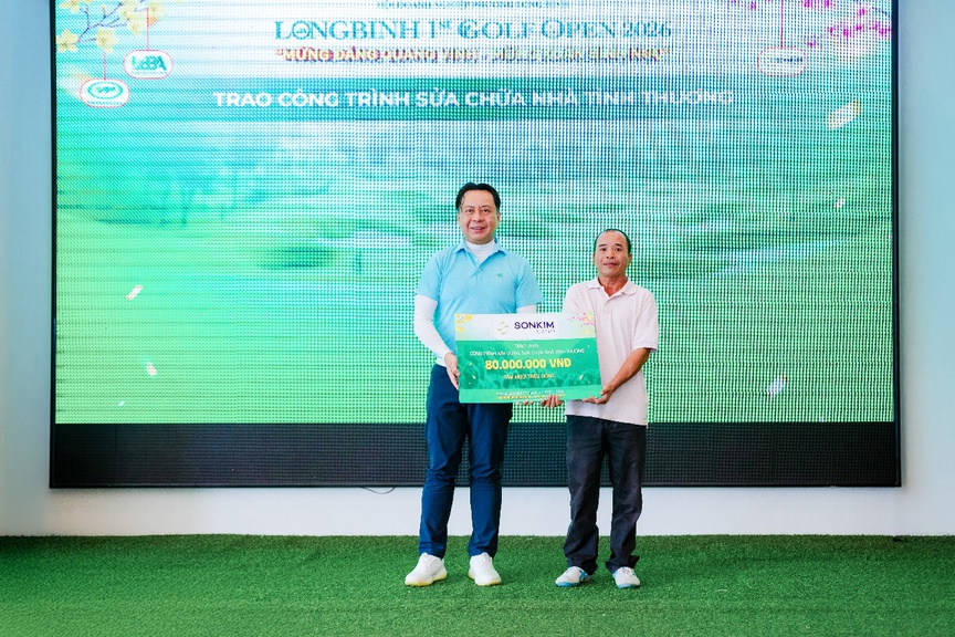 SonKim Group đồng hành cùng giải golf Long Bình Open lần thứ I năm 2026- Ảnh 3.