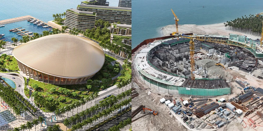 Trung tâm hội nghị APEC và nhà hát đa năng. Nguồn ảnh: Sun Group Trung tâm hội nghị APEC và nhà hát đa năng. Nguồn ảnh: Sun Group