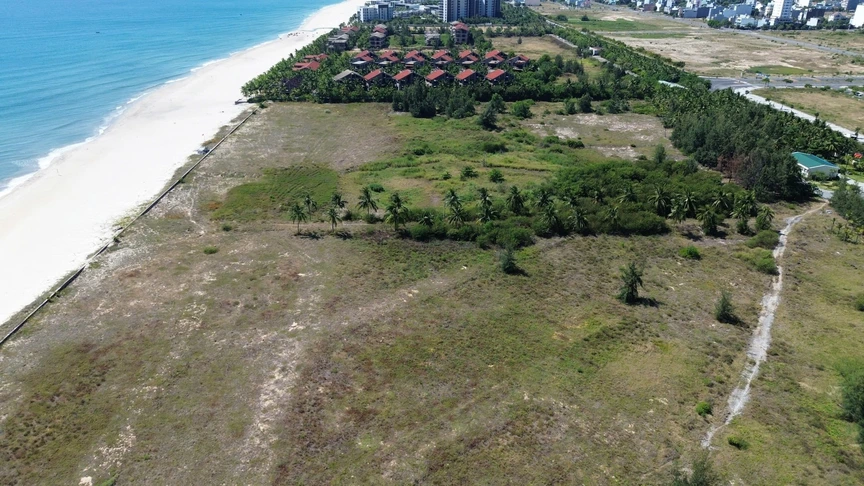 Khu du lịch ven biển tại phường Ngũ Hành Sơn. Nguồn ảnh: Báo Tiền phong