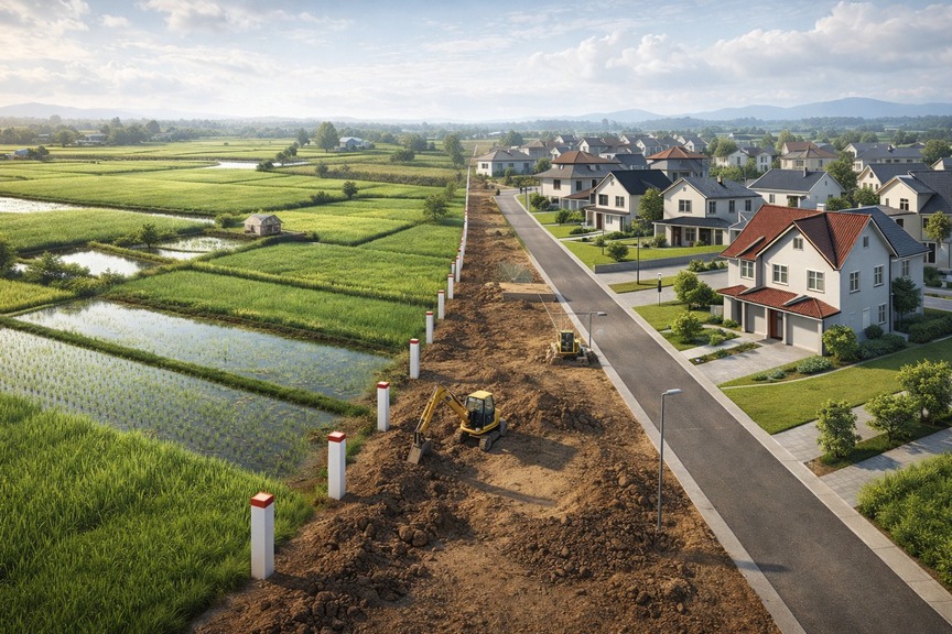 Từ nay, khi chuyển đất nông nghiệp lên thổ cư cần đặc biệt chú ý điều này- Ảnh 1.