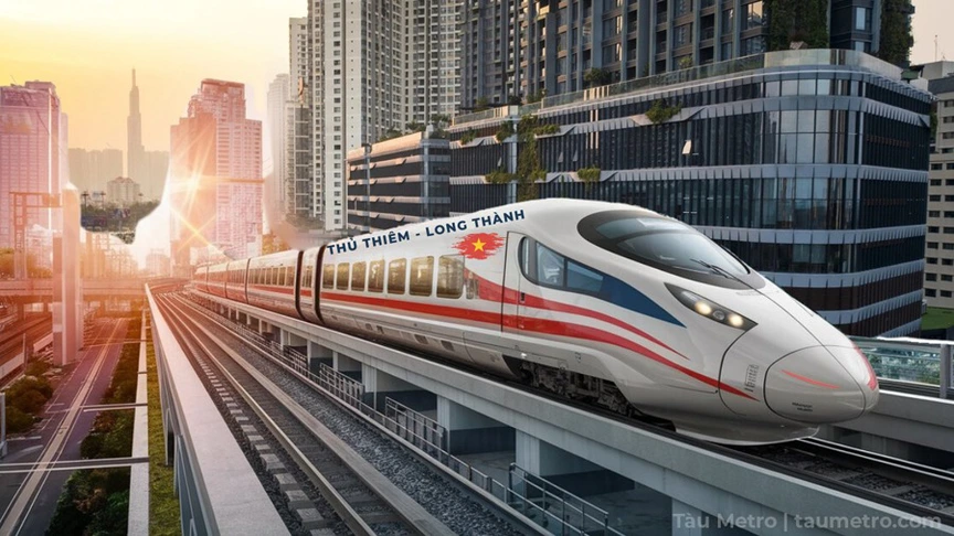 THACO dự kiến sẽ xây dựng xong tuyến đường sắt nối đến siêu sân bay lớn nhất cả nước trong 5 năm tới- Ảnh 2. THACO dự kiến sẽ xây dựng xong tuyến đường sắt nối đến siêu sân bay lớn nhất cả nước trong 5 năm tới- Ảnh 2.