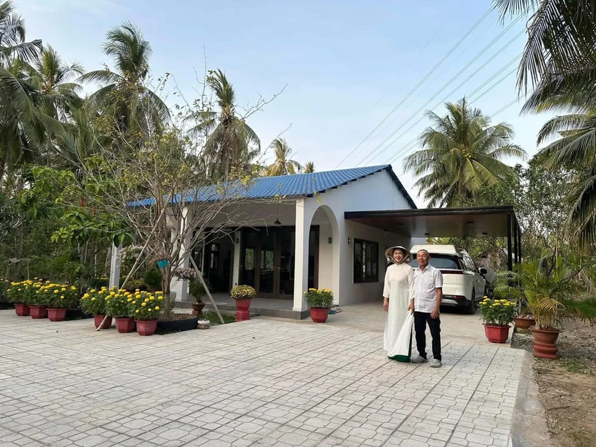 Mái xanh Jeju giữa vườn quê Việt: Khi hai nền văn hóa gặp nhau trong một không gian sống- Ảnh 2. Mái xanh Jeju giữa vườn quê Việt: Khi hai nền văn hóa gặp nhau trong một không gian sống- Ảnh 2.