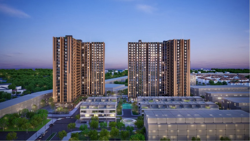 Phối cảnh dự án Nhà ở xã hội TNG Việt Bắc. Nguồn ảnh: Internet Phối cảnh dự án Nhà ở xã hội TNG Việt Bắc. Nguồn ảnh: Internet