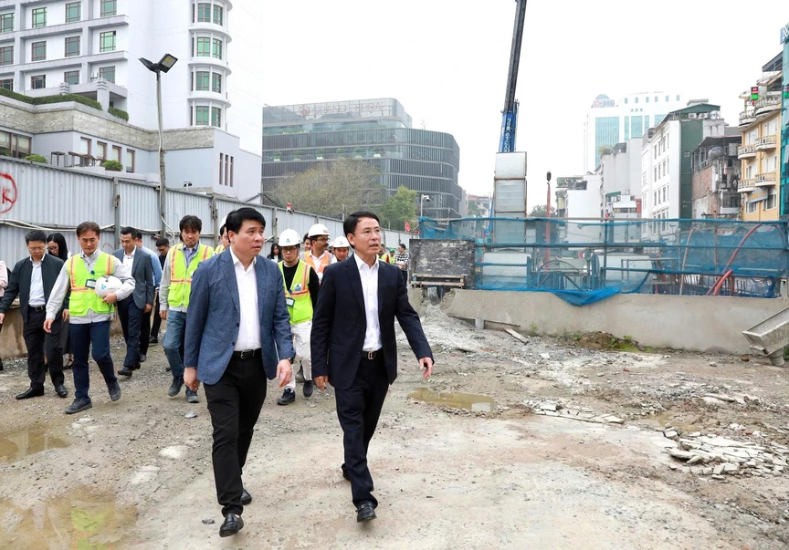 Hình ảnh tại buổi kiểm tra. Nguồn ảnh: Hanoi.gov.vn