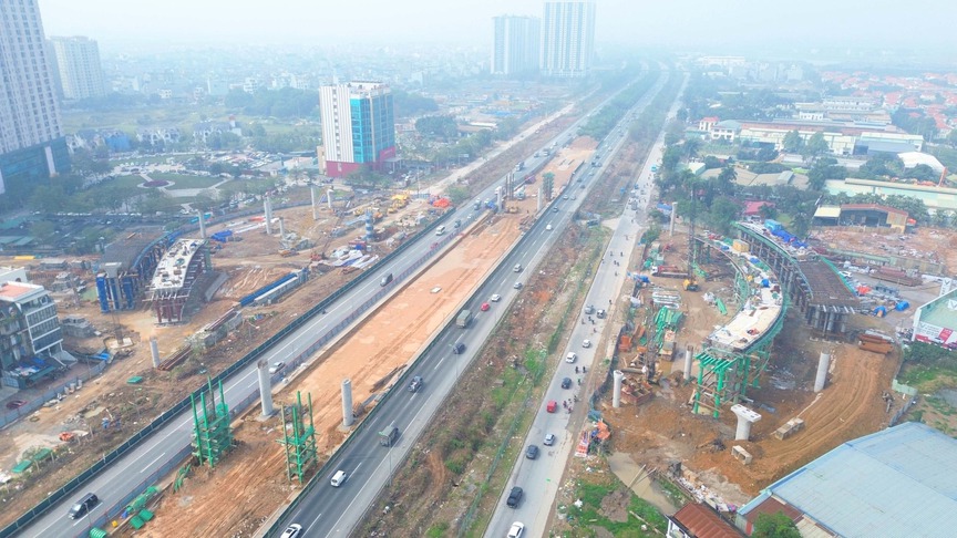 Sắp thành hình nút giao hơn 2.000 tỷ đồng kết nối với đại lộ dài nhất Việt Nam- Ảnh 2.