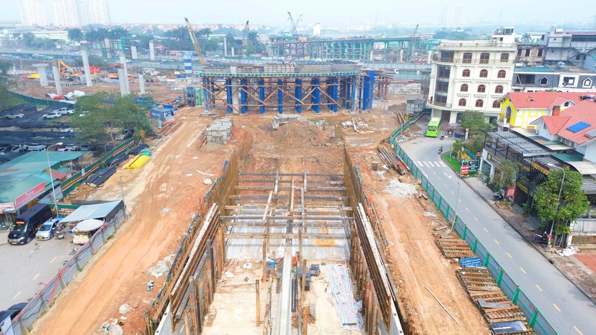 Sắp thành hình nút giao hơn 2.000 tỷ đồng kết nối với đại lộ dài nhất Việt Nam- Ảnh 1.