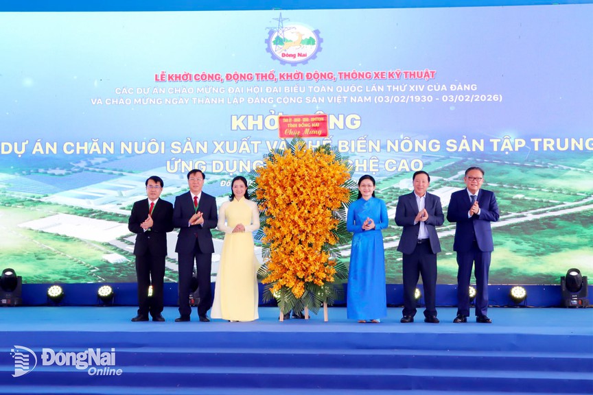 Hình ảnh tại lễ động thổ. Nguồn ảnh: Báo Đồng Nai Hình ảnh tại lễ động thổ. Nguồn ảnh: Báo Đồng Nai