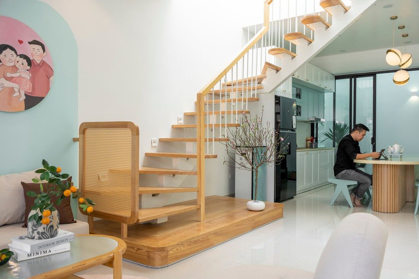 Hơi thở đương đại trong căn nhà nhỏ giữa làng quê- Ảnh 4. Hơi thở đương đại trong căn nhà nhỏ giữa làng quê- Ảnh 4.