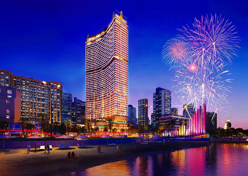 TP giàu nhất Việt Nam sắp có thêm 2 tòa tháp chọc trời: Tọa lạc trên trục di sản, sở hữu 143 trụ điêu khắc hướng biển- Ảnh 3.