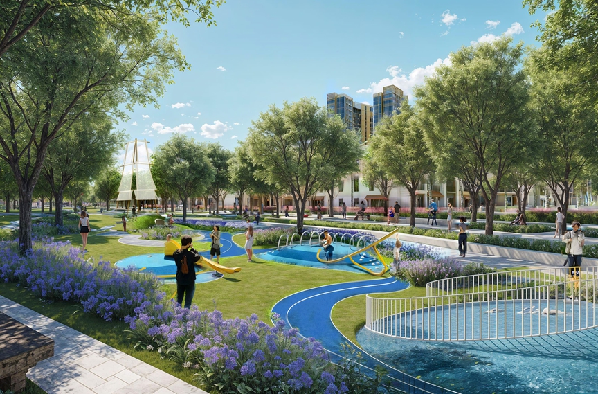 Tầm nhìn Panorama của The Onsen: Tuyệt cảnh đắt giá cho chủ nhân tinh hoa- Ảnh 4.