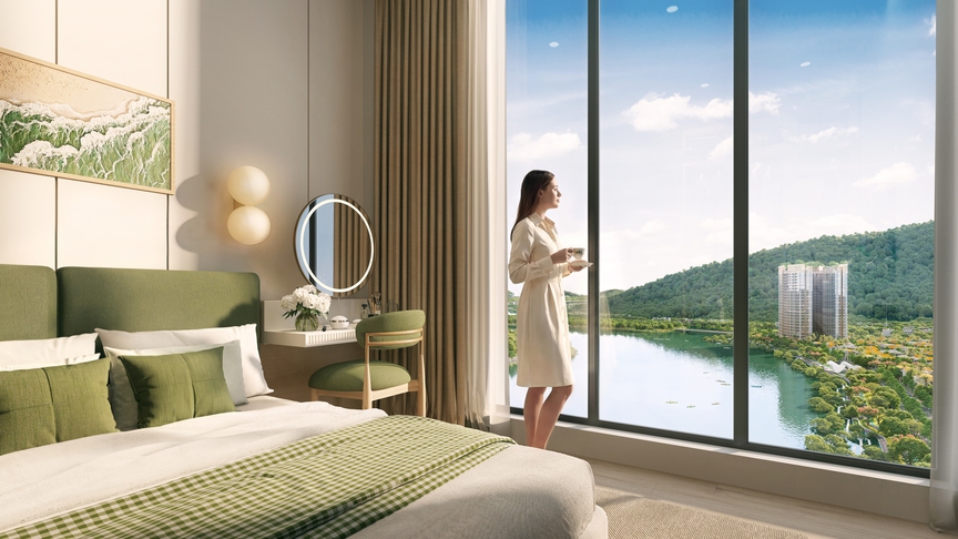 Tầm nhìn Panorama của The Onsen: Tuyệt cảnh đắt giá cho chủ nhân tinh hoa- Ảnh 1.