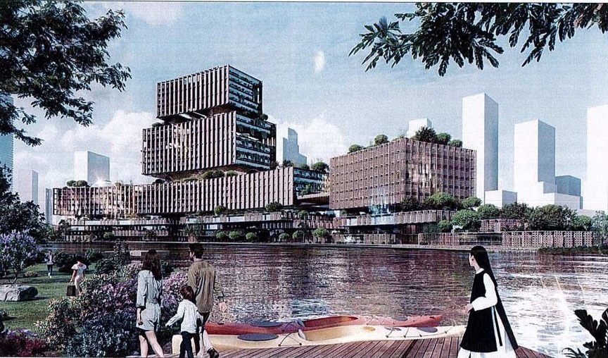 Thành phố giàu nhất Việt Nam sẽ xây dựng trung tâm hành chính với tòa nhà cao tối đa 30 tầng, hệ thống cảnh quan đẹp mắt- Ảnh 3. Thành phố giàu nhất Việt Nam sẽ xây dựng trung tâm hành chính với tòa nhà cao tối đa 30 tầng, hệ thống cảnh quan đẹp mắt- Ảnh 3.