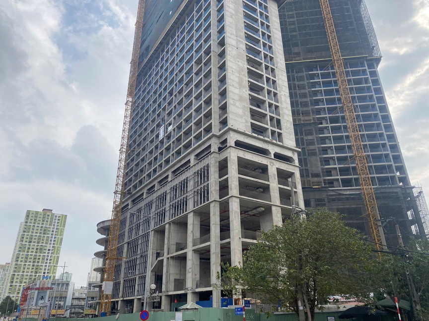 Tòa HH-01 thuộc dự án Tháp đôi Kepler Tower Mỗ Lao