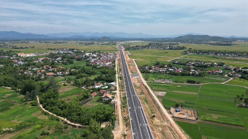 Tuyến cao tốc cao tốc Hoài Nhơn - Quy Nhơn. Nguồn ảnh: Báo Xây dựng