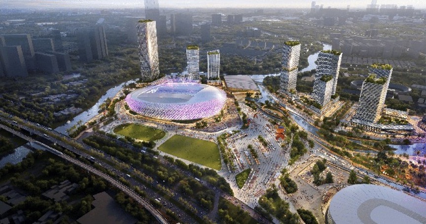 Dự án 145.000 tỷ có sân vận động 70.000 chỗ, đủ sức đăng cai World Cup đón tin vui sau lễ động thổ- Ảnh 2.