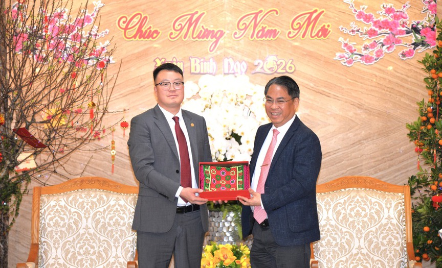 Hình ảnh tại buổi làm việc. Nguồn ảnh: Báo Cao Bằng