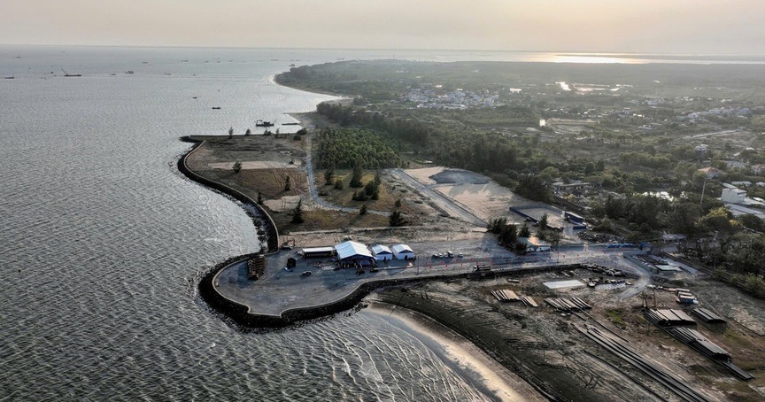 Siêu đô thị lấn biển của Vingroup tại TP giàu nhất Việt Nam rộn rã trước thềm Tết Nguyên đán- Ảnh 4.