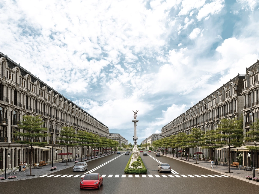 Mua sắm trải nghiệm lên ngôi, nhà phố 100m2 trên trục Tây Thăng Long hút khách- Ảnh 2.