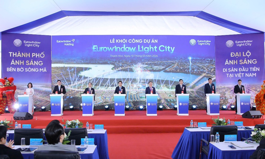 Hình ảnh tại lễ khởi công. Nguồn ảnh: UBND tỉnh Thanh Hóa