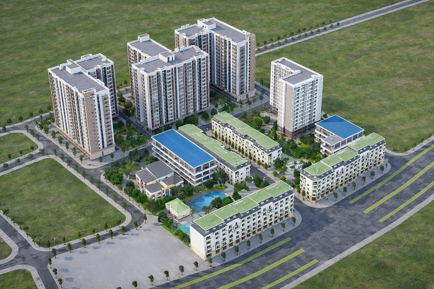 TP tương lai của Việt Nam sắp mở bán 19 căn nhà ở xã hội, giá từ 12,4 triệu đồng/m2- Ảnh 1.