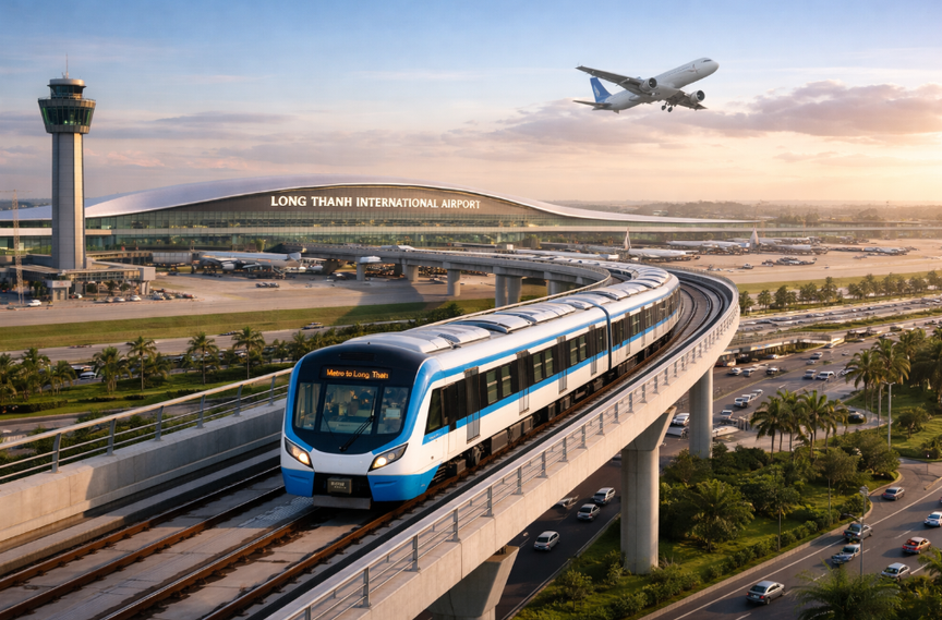 Dự án kéo dài tuyến Metro Bến Thành - Suối Tiên đến Trung tâm hành chính tỉnh và Cảng hàng không quốc tế Long Thành. Ảnh minh họa Dự án kéo dài tuyến Metro Bến Thành - Suối Tiên đến Trung tâm hành chính tỉnh và Cảng hàng không quốc tế Long Thành. Ảnh minh họa