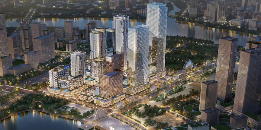 TP.HCM điều chỉnh quy hoạch hơn 50ha ở Thủ Thiêm để xây trung tâm chính trị - hành chính mới- Ảnh 1.