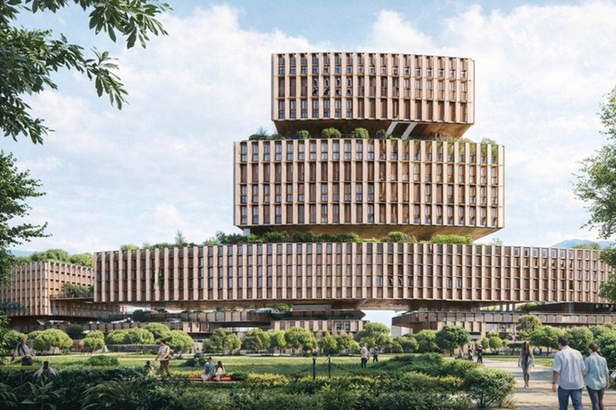 Trung tâm hành chính mới của TP. HCM đặt tại vị trí trang trọng, quy mô 6.000 cán bộ- Ảnh 2.