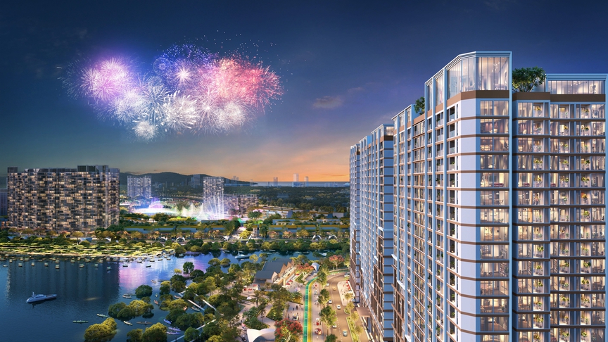 Nhà mẫu dự án ở Nam Nha Trang gây chú ý khi phác họa nhịp sống như nghỉ dưỡng tại "thành phố đảo quốc tế"- Ảnh 12.