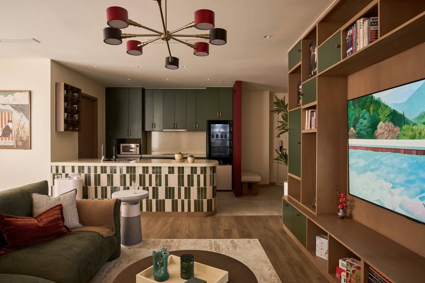 Cải tạo căn hộ bằng vài thay đổi nhỏ trong layout, cặp đôi trẻ tạo nên một không gian sống vừa lạ vừa ấm cúng- Ảnh 2. Cải tạo căn hộ bằng vài thay đổi nhỏ trong layout, cặp đôi trẻ tạo nên một không gian sống vừa lạ vừa ấm cúng- Ảnh 2.