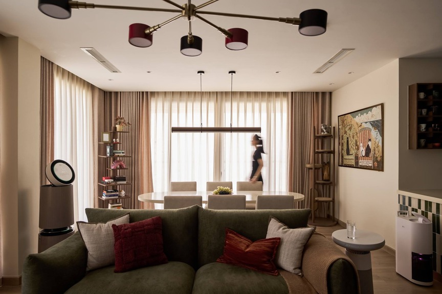 Cải tạo căn hộ bằng vài thay đổi nhỏ trong layout, cặp đôi trẻ tạo nên một không gian sống vừa lạ vừa ấm cúng- Ảnh 6. Cải tạo căn hộ bằng vài thay đổi nhỏ trong layout, cặp đôi trẻ tạo nên một không gian sống vừa lạ vừa ấm cúng- Ảnh 6.