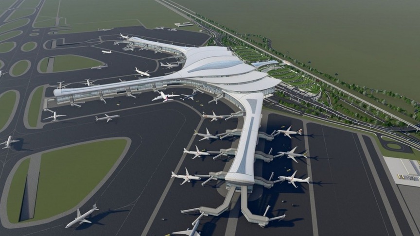 Tiến độ siêu sân bay 16 tỷ USD lớn nhất Việt Nam ra sao sau khi ACV kiện toàn bộ máy điều hành?- Ảnh 3. Tiến độ siêu sân bay 16 tỷ USD lớn nhất Việt Nam ra sao sau khi ACV kiện toàn bộ máy điều hành?- Ảnh 3.