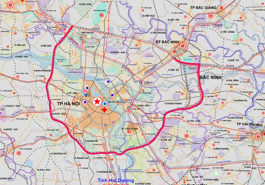 Bất động sản quanh Vành đai 4 tăng tốc, giá nhiều dự án lên đến hàng trăm triệu đồng/m2- Ảnh 3. Bất động sản quanh Vành đai 4 tăng tốc, giá nhiều dự án lên đến hàng trăm triệu đồng/m2- Ảnh 3.