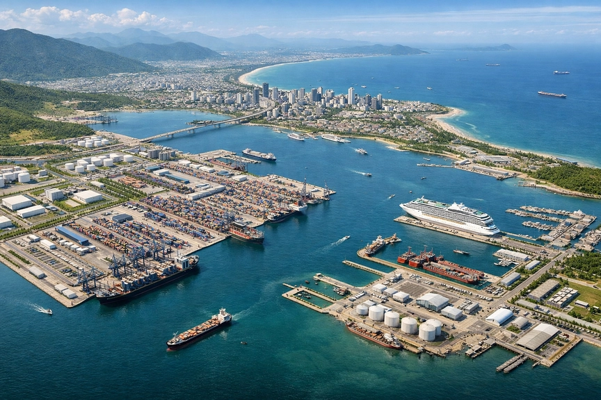 Dự án cảng biển hơn 45.000 tỷ lớn nhất miền Trung 'chốt chủ': Bản đồ BĐS Đà Nẵng dịch chuyển- Ảnh 5.