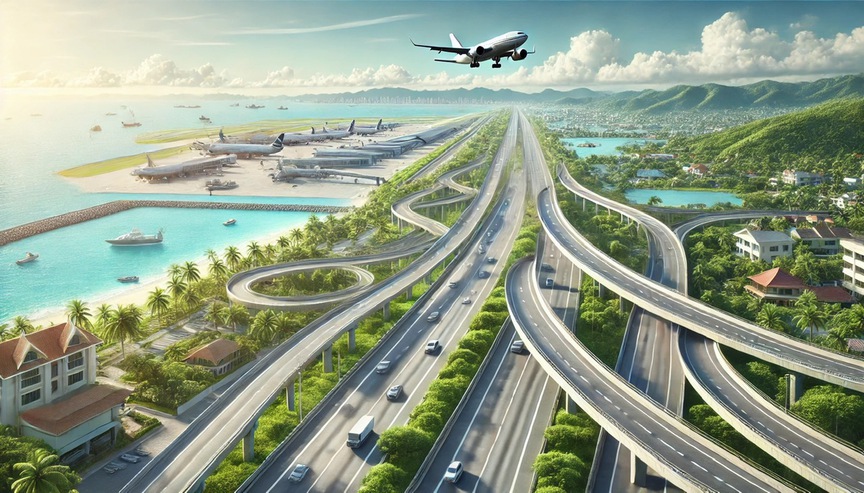 Sân bay lớn nhất miền Bắc sẽ có cao tốc mới với nhiều hầm chui nối đến 2 tỉnh thành ven biển- Ảnh 1. Sân bay lớn nhất miền Bắc sẽ có cao tốc mới với nhiều hầm chui nối đến 2 tỉnh thành ven biển- Ảnh 1.