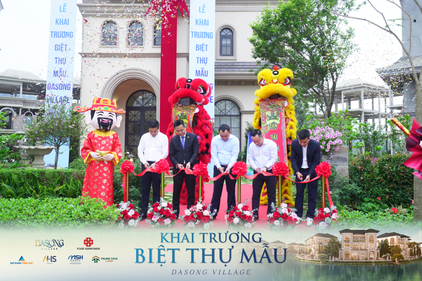 Khai trương biệt thự mẫu tại "thành phố biết thở" - Dasong Village- Ảnh 1.