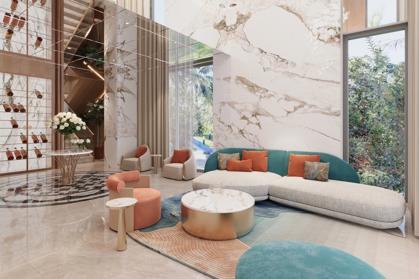 The Palace: Bản giao hưởng nội thất độc bản - Khi thời trang xa xỉ giao thoa cùng triết lý chữa lành- Ảnh 4.