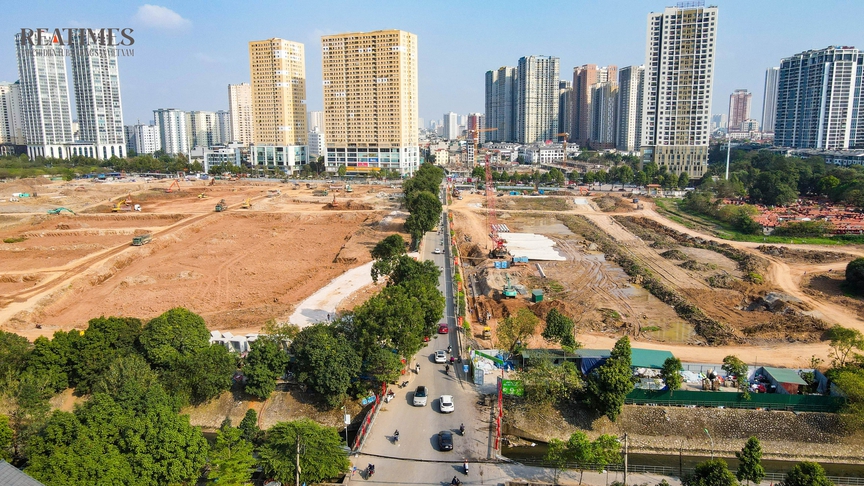 Cận cảnh dự án hồ đầu mối 370 tỷ đồng chống ngập phía Tây Hà Nội- Ảnh 2.