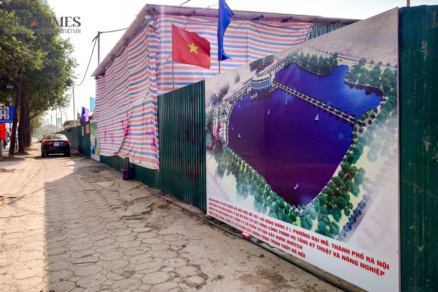 Cận cảnh dự án hồ đầu mối 370 tỷ đồng chống ngập phía Tây Hà Nội- Ảnh 9.