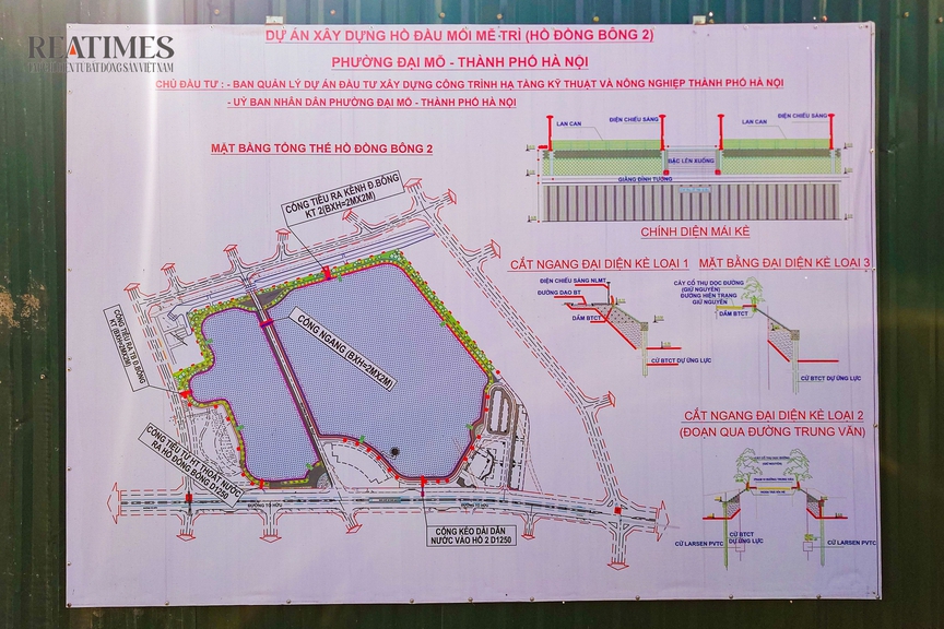 Cận cảnh dự án hồ đầu mối 370 tỷ đồng chống ngập phía Tây Hà Nội- Ảnh 10.