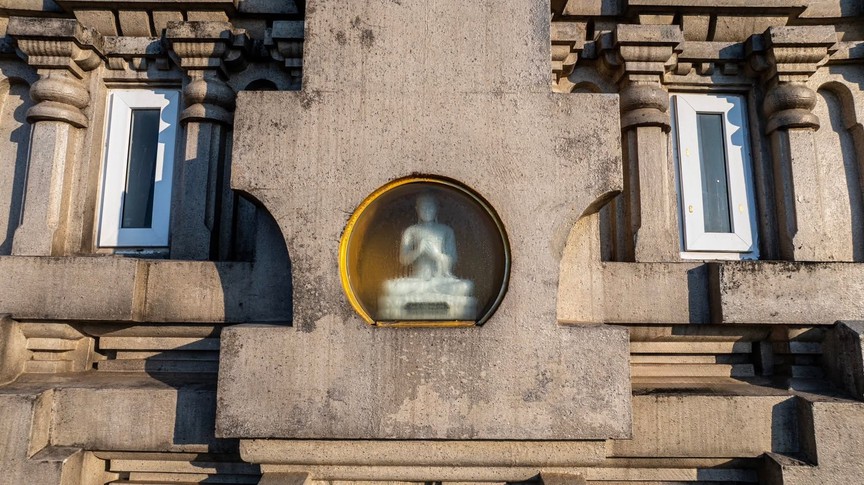 Ngôi chùa sở hữu kiến trúc độc đáo bậc nhất xứ Huế: Giao thoa Nhật - Ấn, địa thế 'sơn thủy hữu tình'- Ảnh 6. Ngôi chùa sở hữu kiến trúc độc đáo bậc nhất xứ Huế: Giao thoa Nhật - Ấn, địa thế 'sơn thủy hữu tình'- Ảnh 6.