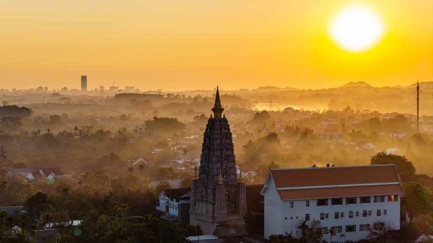 Ngôi chùa sở hữu kiến trúc độc đáo bậc nhất xứ Huế: Giao thoa Nhật - Ấn, địa thế 'sơn thủy hữu tình'- Ảnh 2. Ngôi chùa sở hữu kiến trúc độc đáo bậc nhất xứ Huế: Giao thoa Nhật - Ấn, địa thế 'sơn thủy hữu tình'- Ảnh 2.