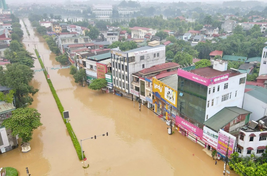 Tỉnh Lào Cai đầu tư hơn 13.000 tỷ làm dự án xử lý ngập úng ven sông Hồng. Ảnh minh họa