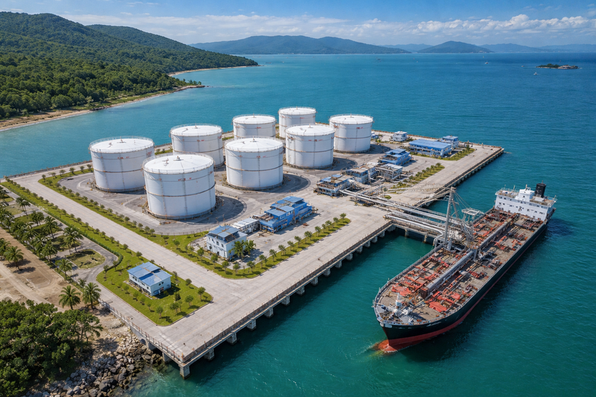 Việt Nam sẽ lấn biển xây kho xăng dầu và nhiên liệu bay- Ảnh 1. Việt Nam sẽ lấn biển xây kho xăng dầu và nhiên liệu bay- Ảnh 1.