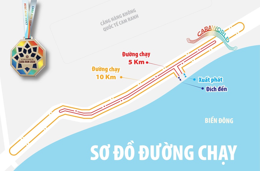 Cara Run 2026: Lan toả tinh thần sống khoẻ, bừng sức sống xanh tại Cam Ranh- Ảnh 2.