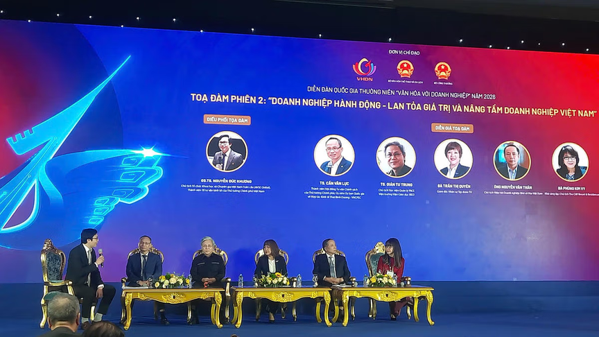 “Doanh nghiệp muốn đi xa, phải đi cùng văn hóa”- Ảnh 4. “Doanh nghiệp muốn đi xa, phải đi cùng văn hóa”- Ảnh 4.